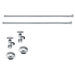 RKB0007 Faucet Kits - 5/8" OD * 3/8" OD * 20" Bullnose